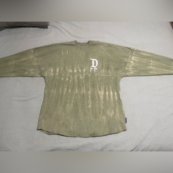 Disney green tie dye shirt - Picture 2 of 3